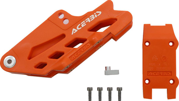 Acerbis - 2284560036 - Complete Chain Guide Block - Orange - KTM/Gas Gas/Husqvarna/Sherco