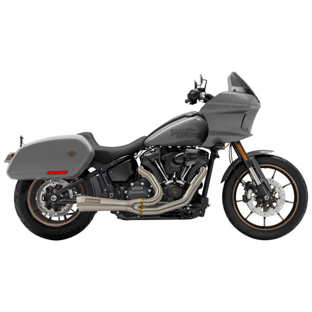 Bassani Exhaust Bassani - Ripper 2-into-1 Stainless Steel Short Exhaust System fits '22-'23 FXLRST & '18-Up FLSB Models 