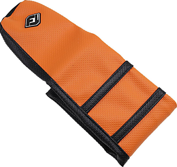 Flu Designs Inc. - 55508 - Pro Rib Seat Cover - Orange/Black - KTM '19-'22