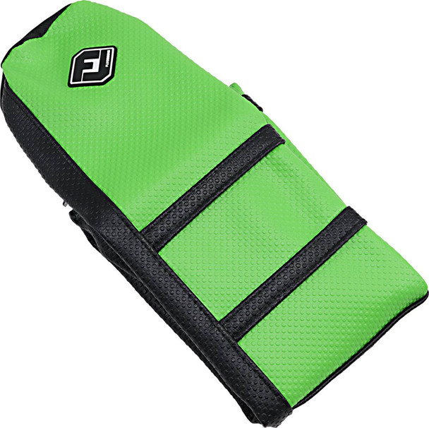 Flu Designs Inc. - 25507 - Pro Rib Seat Cover - Green/Black - KX '19-'22
