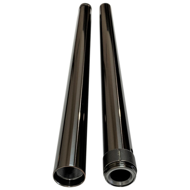 Pro-One - 41MM Black Titanium Nitrite Fork Tubes - (+2" Over) 22.25" fits '97-'13 Touring Models