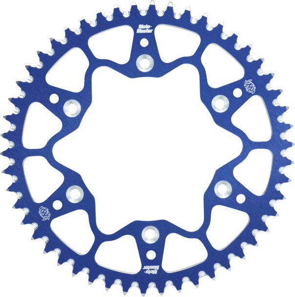 Moto-Master - 620122448 - 7075 Aluminum Rear Sprocket - 48 Tooth - Blue