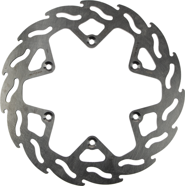 Moto-Master - 110725-PU - Brake Rotor - Rear - Flame