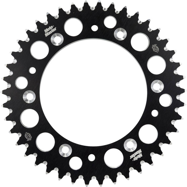 Moto-Master - 620242235 - 7075 Aluminum Rear Sprocket - 35 Tooth - Black - CX65