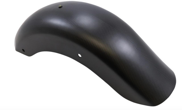  Slyfox - Matte Black Carbon Fiber Rear Fender fits '09 & Up Touring Models 