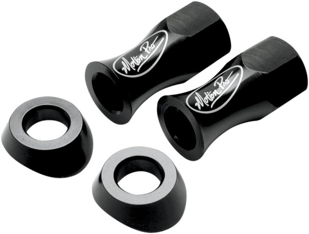 Motion Pro - 11-0075 - Rim Lock Nuts with Washers - Extended - Set