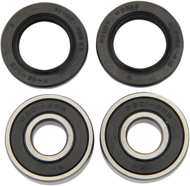 Pivot Works - PWFWK-Y15-008 - Wheel Bearing Kit - Front - Yamaha TT-R 50/YZ 80/85