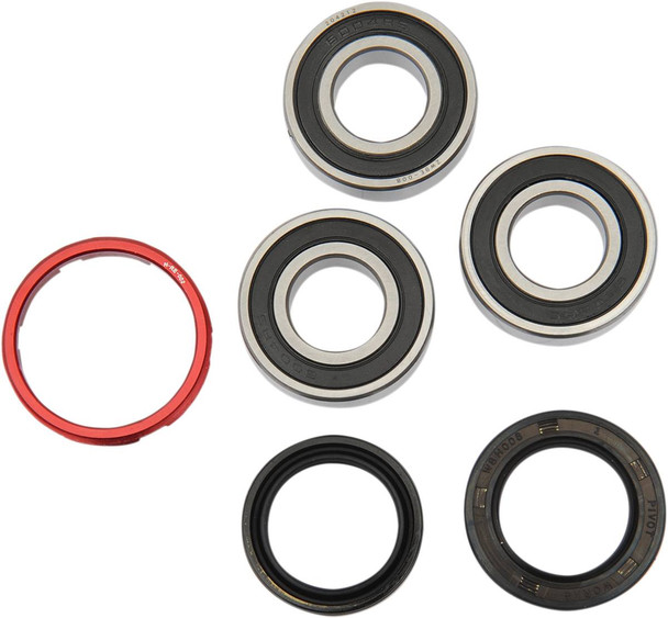 Pivot Works - PWRWK-H09-521 - Wheel Bearing Kit - Rear - '90-'01 Honda CR125/250/500R