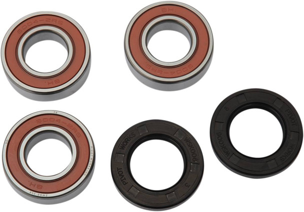 Pivot Works - PWRWK-K07-521 - Wheel Bearing Kit - Rear - Kawasaki KX125/250/500