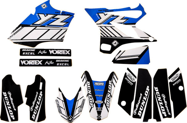 Flu Designs Inc. - 31183 - PTS 6 Graphic Kit - YZ 125/250