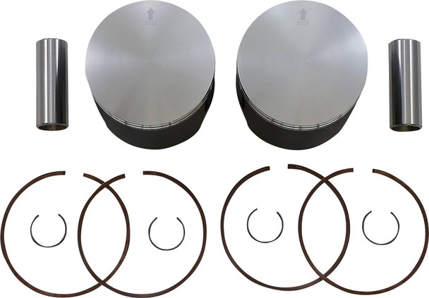 Wossner - K7046DA-2 - Piston Kit - 75.87 mm - Ski Doo | Lynx
