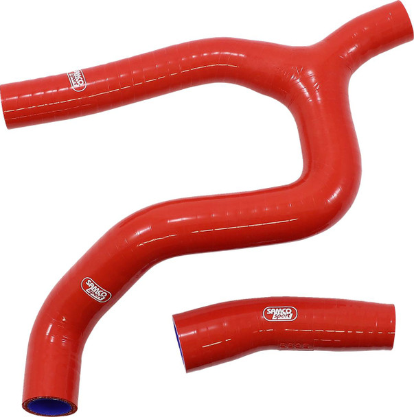 Moose Offroad - Race Fit Radiator Hose Kit - Red - Gas Gas