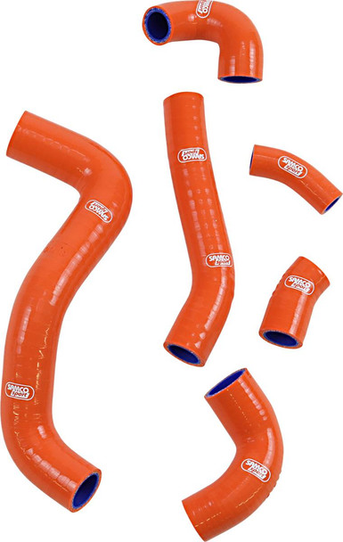 Moose Offroad - OEM Fit Radiator Hose Kit - Orange - Gas Gas/KTM