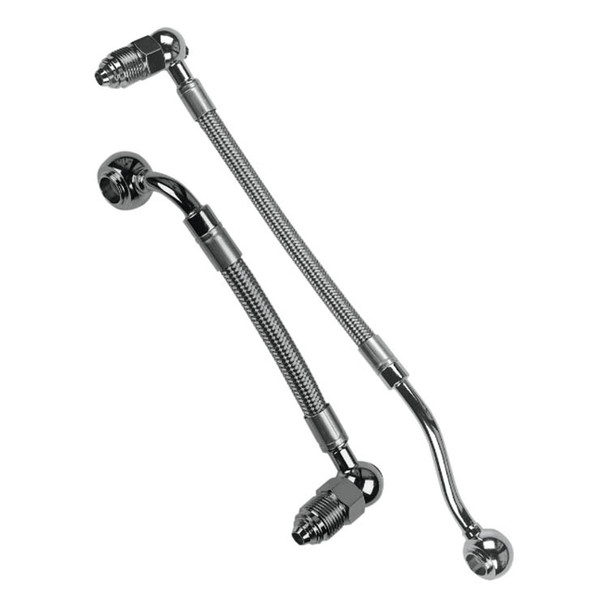 Goodridge - Clear Fuel-Injection Line fits '95-'98 Touring Models