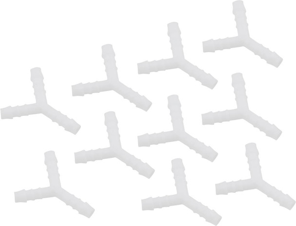 Motion Pro - 12-0016 - Fuel Line Fittings - Y-Connector- 5/16" - 10-Pack