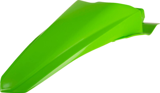 Polisport - 8579700001 - Fender - Rear - '05 OEM Green - Kawasaki - KX '14-'25