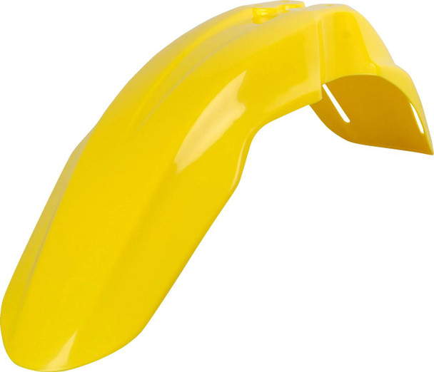 Polisport - 8560100001 - Front Fender - OEM Yellow - Suzuki - RM '01-'08