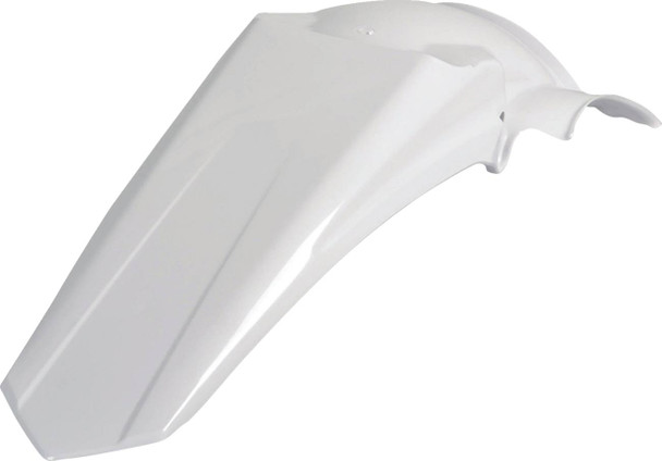 Polisport - 8569400001 - Fender - Rear - '13-'14 OEM White - Yamaha - WR '07-'15