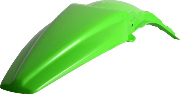 Polisport - 8578800001 - Fender - Rear - Green - Kawasaki - KX '09-'12