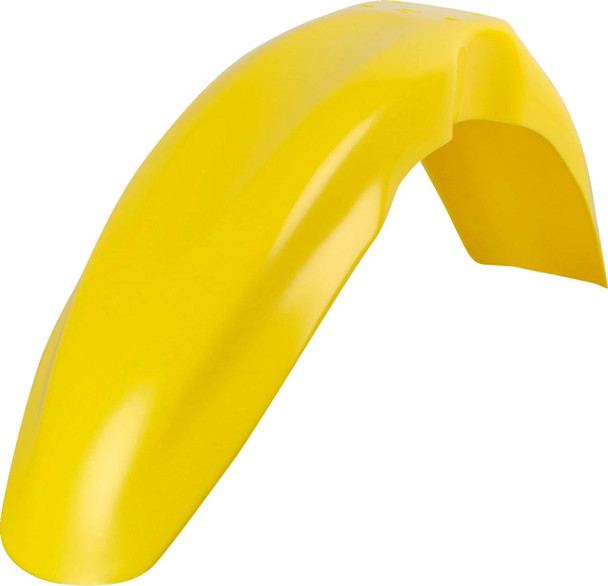 Polisport - 8562800001 - Front Fender - OEM Yellow - Suzuki - RM '02-'22
