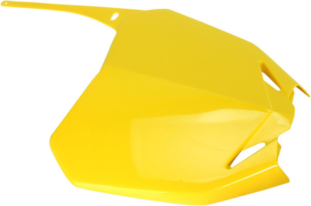 Ufo - SU04919-102 - Front Number Plate - Yellow
