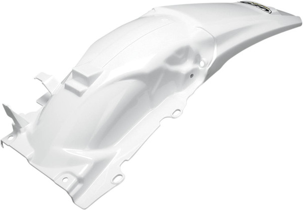 Ufo - HO03648-041 - MX Rear Fender - White - Honda - CRF '04-'17