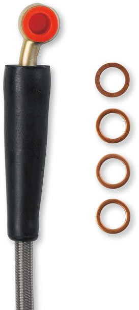 Moose Offroad - Brake Line - Front - Stainless Steel - Suzuki DR-Z 400 SM