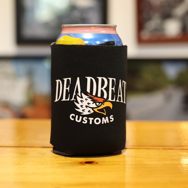 Deadbeat Customs Eagle Head Beer Koozie