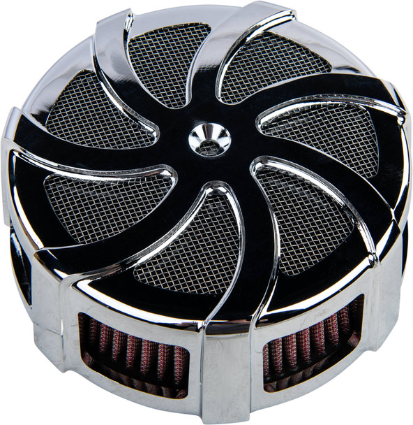Harddrive - 120450 - Kruel Air Cleaner Kit Chrome