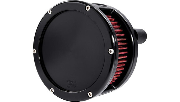 Feuling - Black/Red BA Series Air Cleaner Kit fits '17-'25 Touring (Except '23 FLHXSE/FLTRXSE), '17-'25 H-D FL Trike, '18 & Up M8 Softail Models