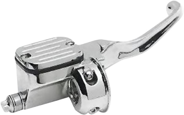 Drag Specialties - Cut Down Chrome Front Brake Master Cylinder - 5/8" Bore