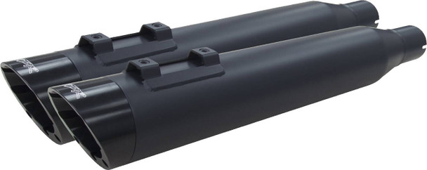 Tbr - 005-4380499D-BS - Comp-S Slip-On Tc Flh/Flt Black W/Black Slash Endcap