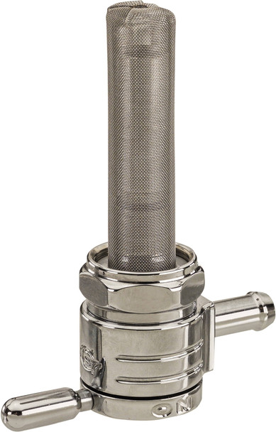 Golan - 76-312S-CS - 22Mm Petcock Straight Chrome 5/16 Hose