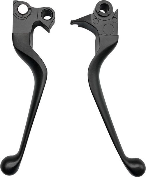 Harddrive - 053902 - Smooth Lever Set Black Bt 07-Up Except Flt 08-Up