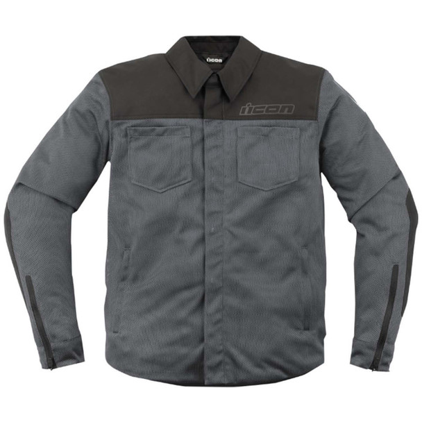 Icon - Upstate Mesh CE Jacket - Grey