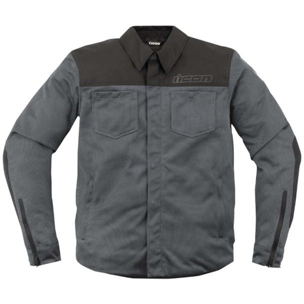  Icon - Upstate Mesh CE Jacket - Grey 