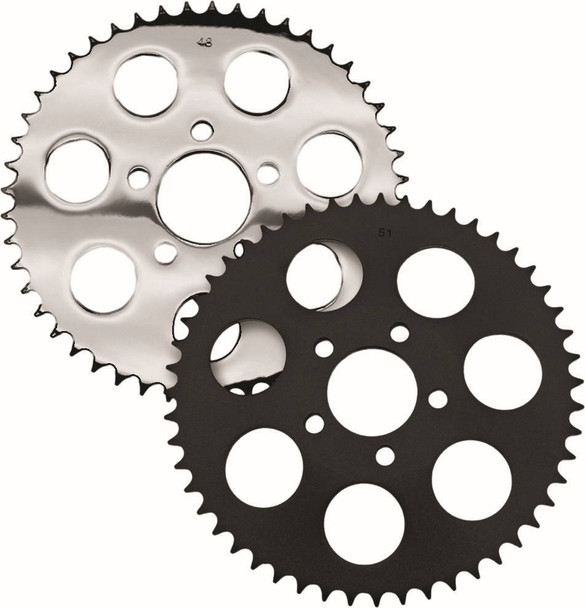 Harddrive - 201652 - Rear Sprocket 48T Chrome Big Twin 00-13