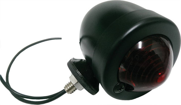 Harddrive - 688063 - Bullet Marker Light Black Red Lens Single Filament