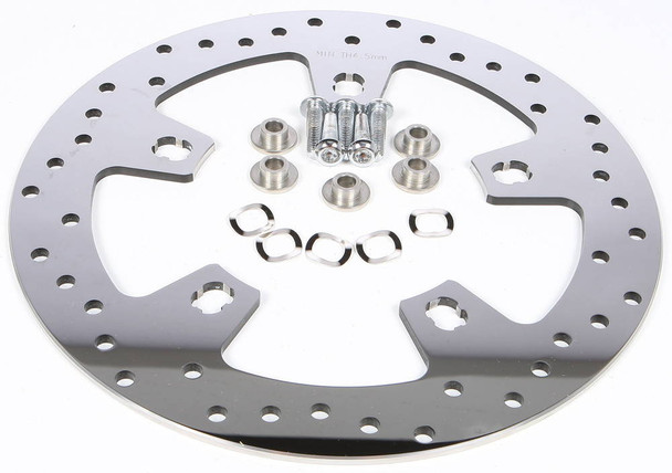 Harddrive - 144154 - Perimeter Brake Rotor Front 11 Ss Polished