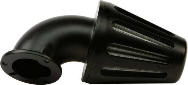 Harddrive - 120237 - Ram Air Filter Chopped Black 4.5"X10"