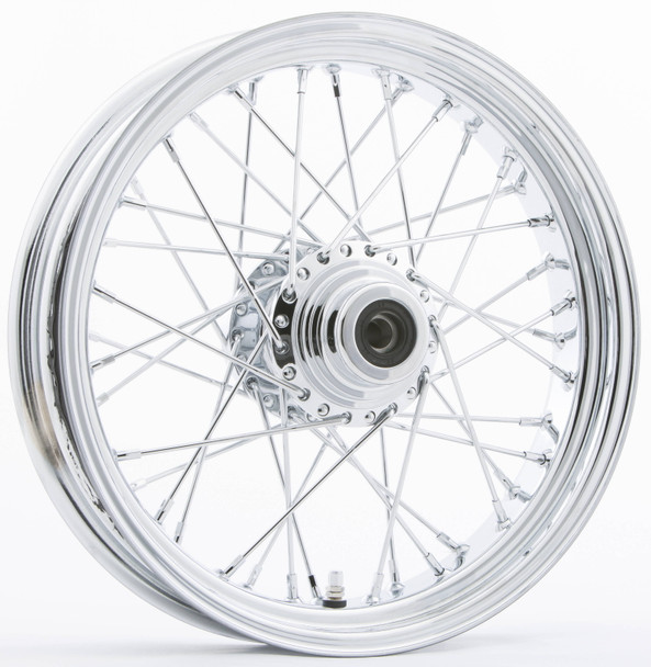 Harddrive - 051-02421 - Fr 40-Spk Sd Chrome 16X3.5 Flst-Hub 3/4" Axl 00 Ltr