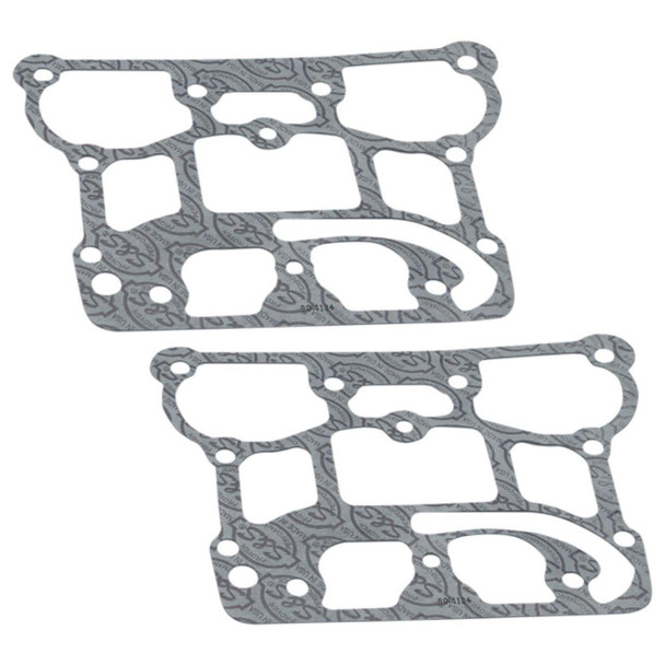 S&S Cycle - Lower Rocker Box Gasket Kit fits '99-'17 Twin Cam OEM Rocker Boxes Used on S&S Heads