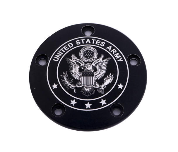 Custom Engraving - ARM02-04BG - Tc Timer Cover Army Black