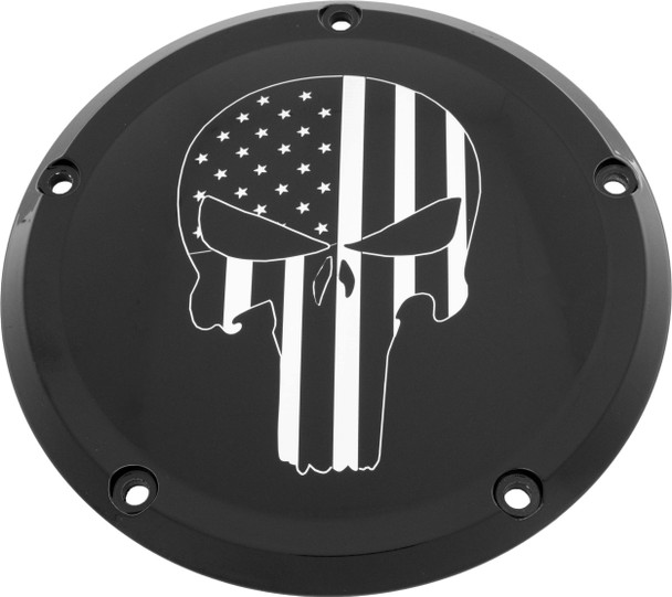 Custom Engraving - PATR22-12BG - 7 Tc Derby Cover Punisher Black