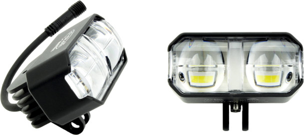Cyron - ABS1LWY-2 - Aux Driving Lights Kit 1.25" Bar Mnt. White/Amber Pr