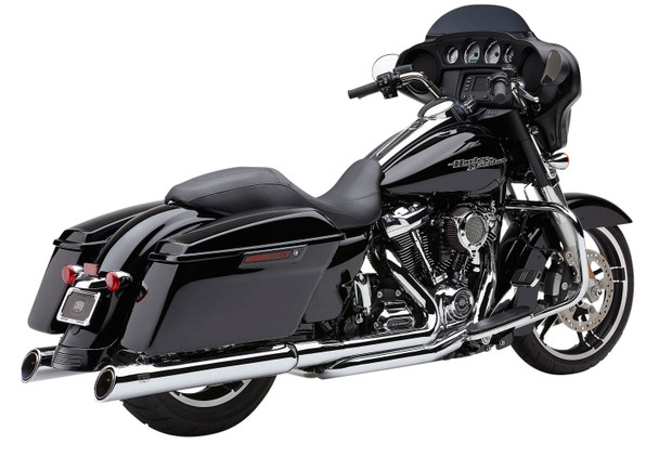 Cobra - 6257 - True Dual Headpipes Chrome Flh/Flt 17-22