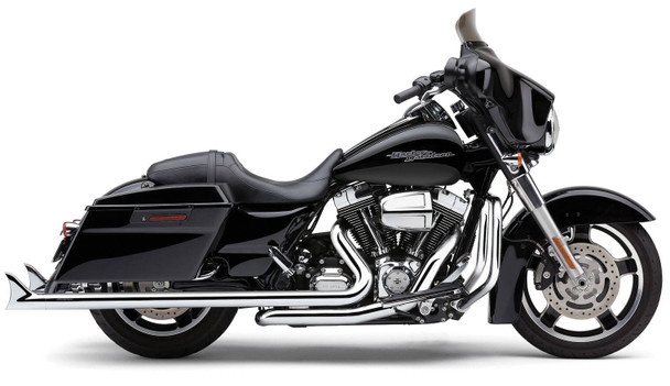 Cobra - 6974 - Speedster Duals Fishtail Chrome Flh/Flt 10-16