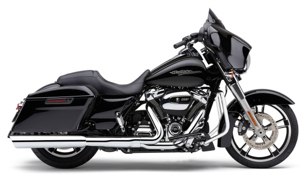 Cobra - 6108 - 909-Twins 4" Slip-Ons Chrome Flh/Flt 17-22