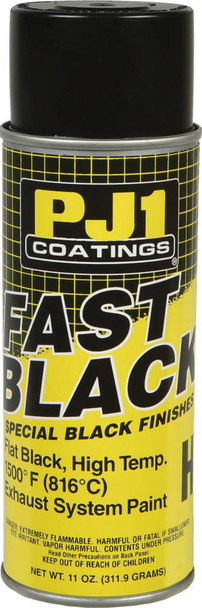 Pj1 - 16-HIT - Fast Black 1500F High Temp Flat Finish 11Oz