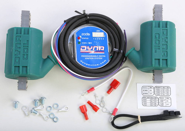 Dynatek - D2KI-2P - Dyna 2000I Carb Single Plug / Single Fire Kit